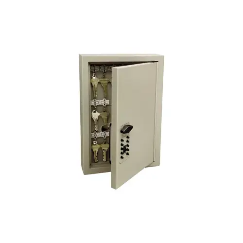 AccessPoint 00 Key Cabinet, Steel, Clay, 8.11 in W, 12.04 in H, 3.19 in D