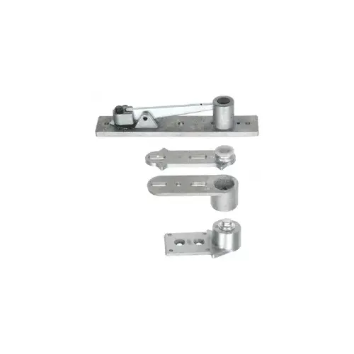 Center Hung Pivot Set Brushed Stainless Steel