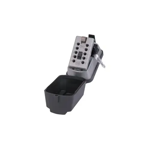 KeySafe Auto Permanent Mount Lock Box, Titanium Grey