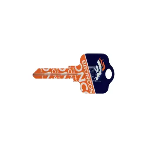 Team Key NFL Denver Broncos Painted Team Key NFL Denver Broncos Painted
