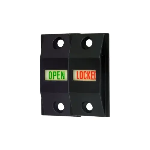 Lock Indicator Set Storefront Bronze Lock Indicator Set Storefront Bronze