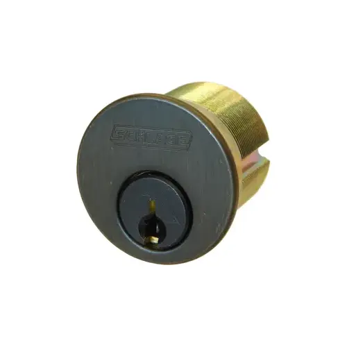 1-1/8" Mortise Cylinder Adams Rite Cam (L583-446), Everest C245 Keyway, 36-079-037 (3/8") Blocking Ring, Oil Rubbed Bronze 613 1-1/8" Mortise Cylinder Adams Rite Cam (L583-446), Everest C245 Keyway, 36-079-037 (3/8") Blocking Ring, Oil Rubbed Bronze 613