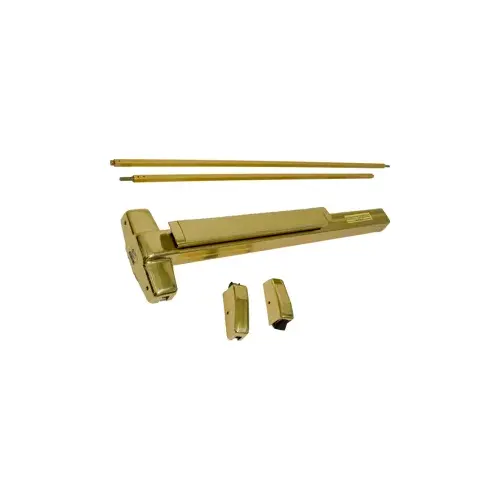 SVR Surface Vertical Rod Exit Device, 996L-06 Lever Trim, RHR Right Hand Reverse/Reversible Handing, 36" x 84", Hex Dogging, Grade 1, US3/605 Bright Brass SVR Surface Vertical Rod Exit Device, 996L-06 Lever Trim, RHR Right Hand Reverse/Reversible Handing, 36" x 84", Hex Dogging, Grade 1, US3/605 Bright Brass