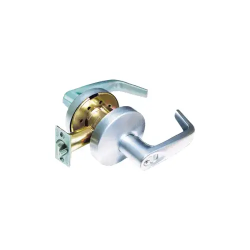 Grade 1 Passage Lock Satin Chrome
