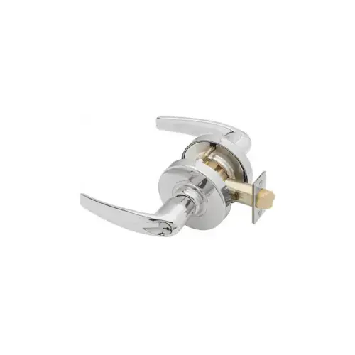 KIT - Grade 2, Office Athens Lever, Key in Lever, C Keyway (KD Brushed Chrome Cylinder 626), 2-3/8" Backset, ANSI Strike, Bright Chrome 625, US26 KIT - Grade 2, Office Athens Lever, Key in Lever, C Keyway (KD Brushed Chrome Cylinder 626), 2-3/8" Backset, ANSI Strike, Bright Chrome 625, US26