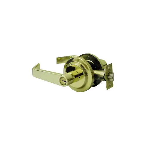 Storeroom Lever Grade 2 Polished Brass
