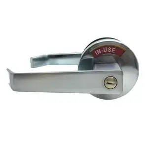 Cal Royal INDLEV-20 26D PRIVACY INDICATOR LEVERSET, CO Satin Chrome