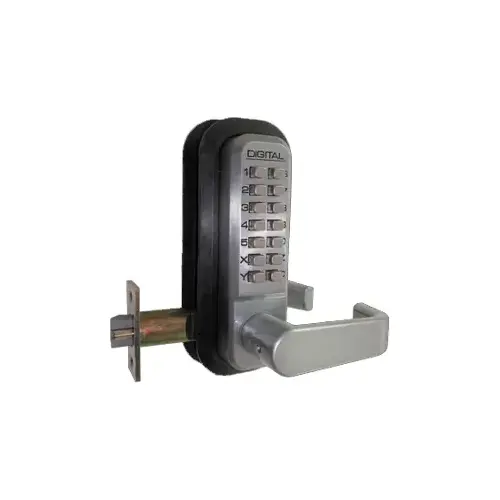 Single Sided Keyless Lever Lock, 2-3/8" Latch, Oil Bronze Single Sided Keyless Lever Lock, 2-3/8" Latch, Oil Bronze