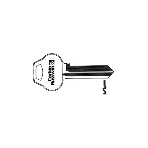 Corbin Key Blanks 59B Keyway 7-Pin, Nickel Silver, Original of Ilco L1001BM - pack of 10 Corbin Key Blanks 59B Keyway 7-Pin, Nickel Silver, Original of Ilco L1001BM - pack of 10