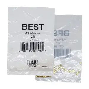 LAB SECURITY BEST-2B-P1 Best A2 Original SFIC 2B Master Pin, Brass, Poly Bagged
