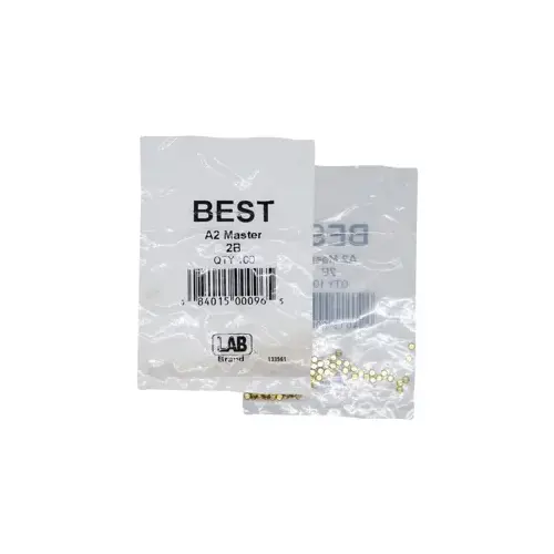 Best A2 Original SFIC 2B Master Pin, Brass, Poly Bagged Best A2 Original SFIC 2B Master Pin, Brass, Poly Bagged