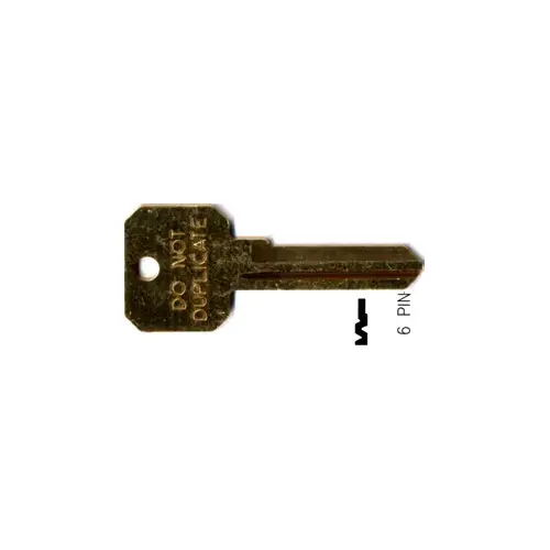 Corbin Key Do not Duplicate A1001EH-HNBL Corbin Key Do not Duplicate A1001EH-HNBL