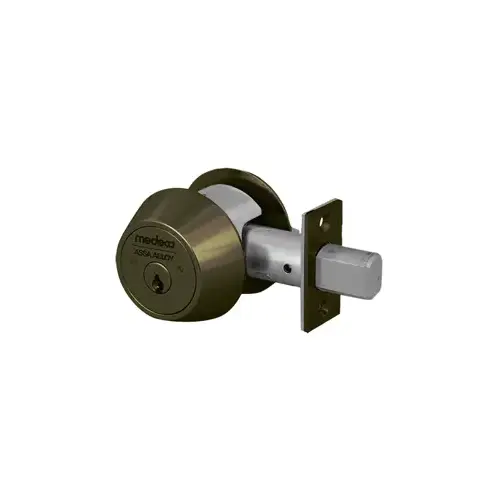 M3 Commercial, Double Cylinder Maxum Deadbolt, DJ Keyway, 6 Pin, Less Bolt, Sub-Assembled, Less Slider, Dark Bronze 13 M3 Commercial, Double Cylinder Maxum Deadbolt, DJ Keyway, 6 Pin, Less Bolt, Sub-Assembled, Less Slider, Dark Bronze 13