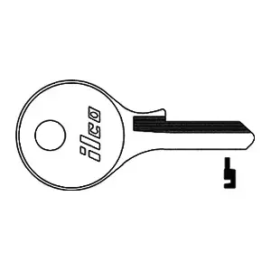 Ilco Unican Corporation DM23 Dom Key