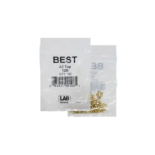 Best A2 Original SFIC 12B Top Pin, Brass, Poly Bagged
