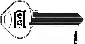 Corbin Russwin Key Blanks N5 Keyway 6 Pin Nickel Silver Original of Ilco A1011-5N - pack of 10 N5-6-10-XCP10 Corbin Russwin Key Blanks N5 Keyway 6 Pin Nickel Silver Original of Ilco A1011-5N - pack of 10 N5-6-10-XCP10