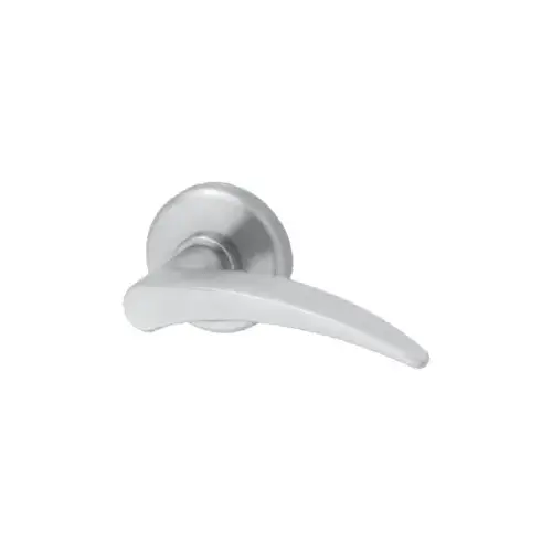 Universal Mortise Lock UNR, SFIC Prep, Less Core, Gull Wing Lever with H Rose (2-3/4" Diameter), 626/US26D Satin Chrome Universal Mortise Lock UNR, SFIC Prep, Less Core, Gull Wing Lever with H Rose (2-3/4" Diameter), 626/US26D Satin Chrome