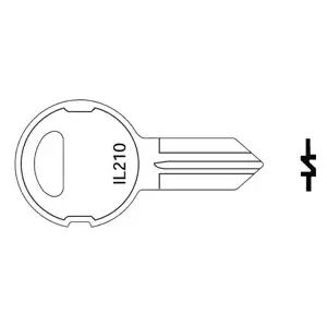 Illinois Lock Company 210P Illinois IL210 1042Z