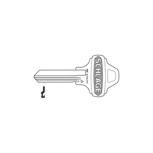Everest Key Blank C120 Keyway