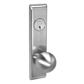 Yale Security Inc B-COE8822X626 Dormitory Mortise Lock, Copenhagen Knob, 1" Deadbolt, Grade 1, Satin Chrome 626/US26D
