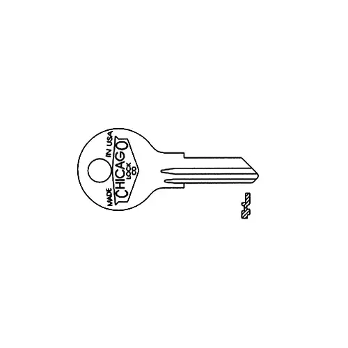 Chicago Key Blanks 5-Disc - pack of 10 Chicago Key Blanks 5-Disc - pack of 10