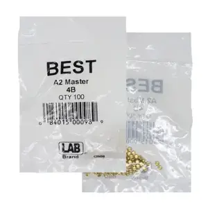 LAB SECURITY BEST-4B-P1 Best A2 Original SFIC 4B Master Pin, Brass, Poly Bagged