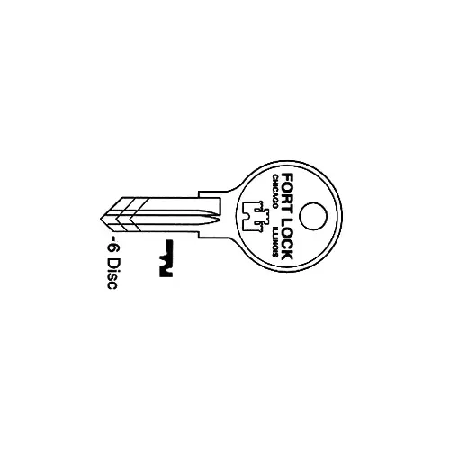 Fort Key Blanks F/23000 Series Master - pack of 10