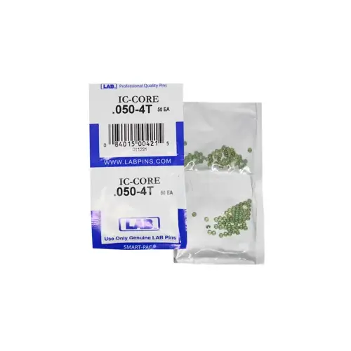 4T Universal SFIC Top Pins, Size .050, Diameter .108, Color-Coded Brass, (A2 Systems), Smart Pac 100 Pins 4T Universal SFIC Top Pins, Size .050, Diameter .108, Color-Coded Brass, (A2 Systems), Smart Pac 100 Pins