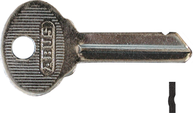 Abus Lock Company 38/38L-ISO Abus Original Key Blanks