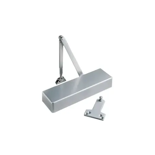 ADA Door Closer Adjustable 1-6, Unitrol Arm with Compression Spring Buffer for Controlled Stops, Non-Hold Open, Parallel Mounting, Aluminum (689) ADA Door Closer Adjustable 1-6, Unitrol Arm with Compression Spring Buffer for Controlled Stops, Non-Hold Open, Parallel Mounting, Aluminum (689)