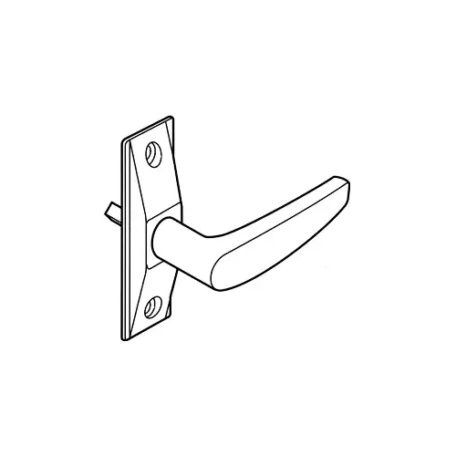 Lever With Cam Plug Aluminum