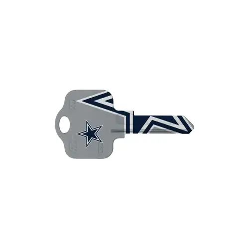 Team Key NFL Dallas Cowboys Painted