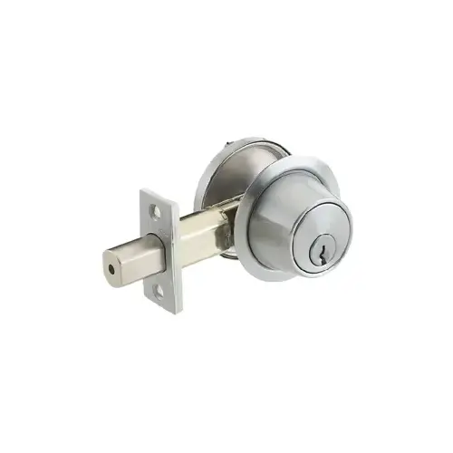HEAVY DUTY DOUBLE CYL DEADBOLT Satin nickel