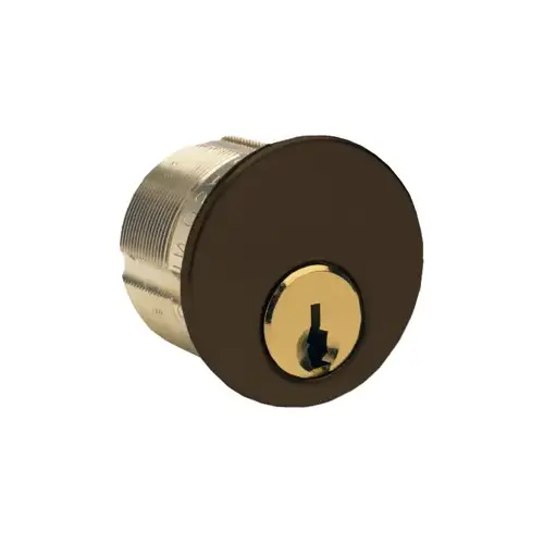 Mortise Cylinder 1-1/8" 6-Pin SAR LA Adams Rite/Yale Cam Oil Rubbed Bronze