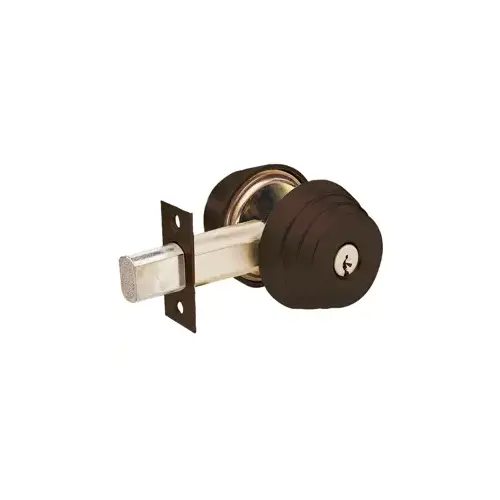 Single Cylinder Deadbolt, 2-3/4" Backset, Grade 2, 613/US10B Oil Rubbed Bronze Single Cylinder Deadbolt, 2-3/4" Backset, Grade 2, 613/US10B Oil Rubbed Bronze