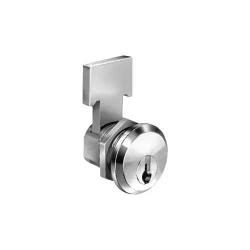 Metal Drawer Lock Pin (T) Bolt Brushed Chrome Metal Drawer Lock Pin (T) Bolt Brushed Chrome