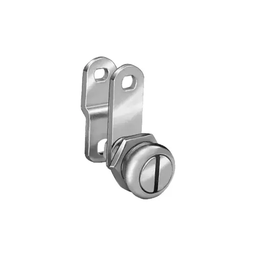 Cam Latch 5/8" Screwdriver Bright Nickel