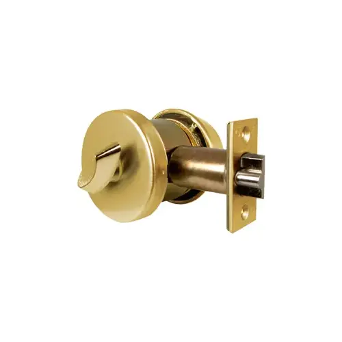 Gate Lock Single Cylinder, Marks C Keyway, 6 Pin, 2-3/8" Backset, Bright Brass US3/605 Gate Lock Single Cylinder, Marks C Keyway, 6 Pin, 2-3/8" Backset, Bright Brass US3/605