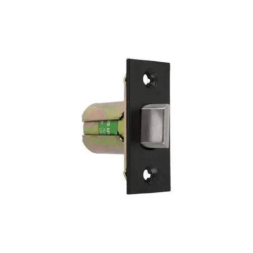 RLX Series Spring Latch 2-3/8" Backset, Grade 2, Black Suede Powder Coated BSP/622 RLX Series Spring Latch 2-3/8" Backset, Grade 2, Black Suede Powder Coated BSP/622