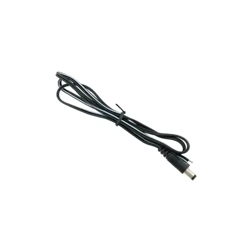 Female 2.1mm DC Plug 3ft Leads Black