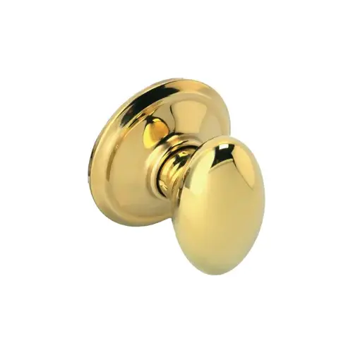Keyless Inside of F60 Siena Knob, Triple Option Adjustable Backset, 605/US3 Bright Brass Keyless Inside of F60 Siena Knob, Triple Option Adjustable Backset, 605/US3 Bright Brass