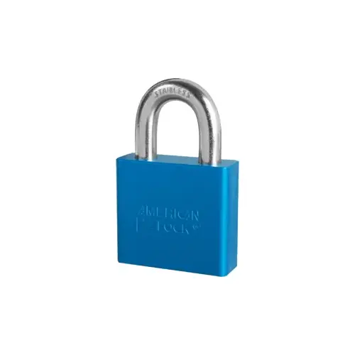 Padlock 1-1/8" Shackle Aluminum Blue Padlock 1-1/8" Shackle Aluminum Blue