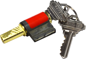 Brinks Home Security 865-00052-12KD SC1 PB-ISO Polished Brass Cylinder Only for Levers