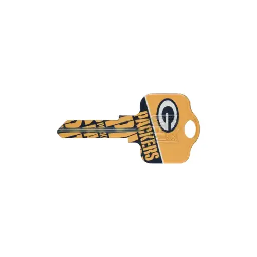 Team Key NFL Green Bay Packers Painted