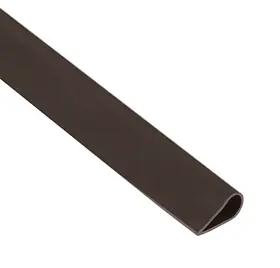 National Guard Products Self-Adhesive Clear Silicone Bulb Fire & Smoke Seal 1/4 H x 1/2 W x 17ft 5050CL 17FT