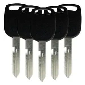 Auto Security Products KB57-101 Key Blanks for Kenworth & Peterbilt Trucks - 5 Pack
