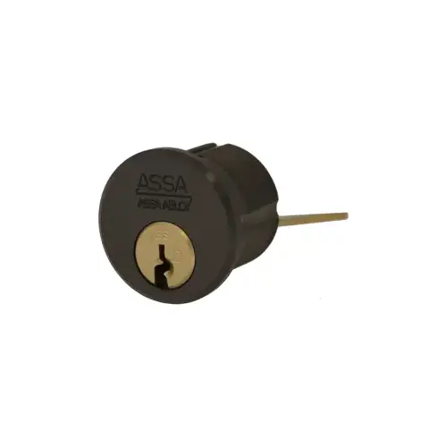 Twin 6000 Rim Cylinder 1-1/8" Horizontal Tailpiece SUB (Sub-Assembled) Dark Bronze/Clear Coat Twin 6000 Rim Cylinder 1-1/8" Horizontal Tailpiece SUB (Sub-Assembled) Dark Bronze/Clear Coat