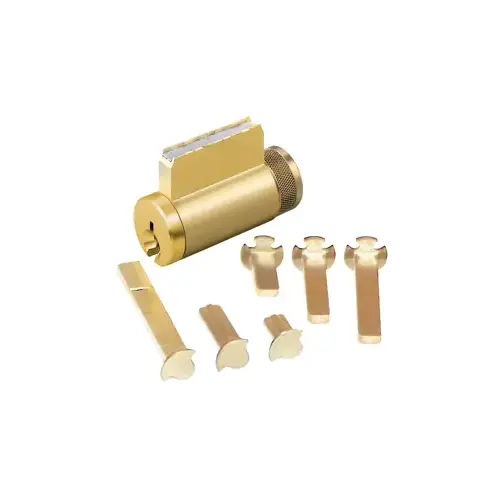 Universal Knob/Lever Cylinder 5-Pin SCH C Satin Brass Universal Knob/Lever Cylinder 5-Pin SCH C Satin Brass