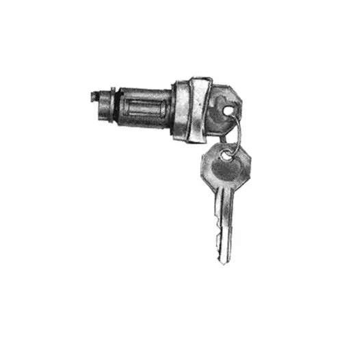 Buick/Chevrolet Ignition Cylinder Lock, Coded, With 2 Keys, Chrome Plated Buick/Chevrolet Ignition Cylinder Lock, Coded, With 2 Keys, Chrome Plated
