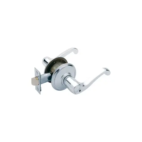Passage Flair Lever Grade 2, Radius Corner/Drive-In Adjustable Backset, Bright Chrome 625 Passage Flair Lever Grade 2, Radius Corner/Drive-In Adjustable Backset, Bright Chrome 625